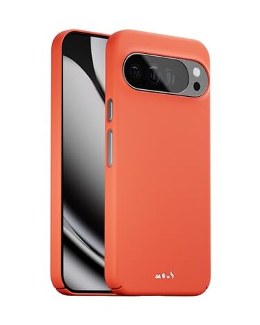 Mous for Google Pixel 10 Pro XL 2025 Case Compatible with Qi2 MagSafe and Pixelsnap Super Thin AntiScratch Protective Phone Cover Real Red