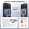 CASEKOO UltraMagnetic Stand for iPhone 17 Pro Case Military Drop Protection Compatible with MagSafe Shockproof Translucent Matte Slim Ring for iPhone 17 Pro Phone Case 63 Black