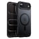 JETech Magnetic Case for iPhone Air Compatible with MagSafe Translucent Matte Back Slim Minimalist Shockproof Phone Cover 65Inch Display Black