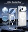 VOFATA Upgraded Full Camera Protection for iPhone 17 Pro Max Case with Camera Cover Stand Fit for MagSafe10FT MilGrade Protection Transparent Magnetic iPhone 17 Pro Max Phone Case Clear