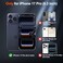 SUPFINE Magnetic for iPhone 17 Pro Case Compatible with MagSafeMilitary Grade Drop Protection Translucent Matte Shockproof with AntiFingerprint Phone CoverBlack