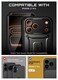 SUPCASE for iPhone 17 Pro Case with Camera Control Button Unicorn Beetle Pro Builtin Kickstand Screen Protector MilitaryGrade Protection Full Body Heavy Duty Phone Case Black