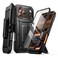 SUPCASE for iPhone 17 Pro Case with Camera Control Button Unicorn Beetle Pro Builtin Kickstand Screen Protector MilitaryGrade Protection Full Body Heavy Duty Phone Case Black
