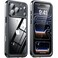 ANTSHARE for iPhone 17 Pro Max Case IP68 Waterproof Shockproof Case Builtin Screen Protector 12 FT Military Dropproof Full Body Heavy Duty Rugged Phone Cover 69 inches BlackClear