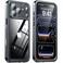 ANTSHARE for iPhone 17 Pro Max Case IP68 Waterproof Shockproof Case Builtin Screen Protector 12 FT Military Dropproof Full Body Heavy Duty Rugged Phone Cover 69 inches BlackClear