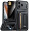 BUSCBEAR for iPhone 17 Pro Max Case Wallet with Card Holder 45Cards 1 Privacy Screen ProtectorRFID BlockingKickstandMilitary Drop Protection Full Camera Protection Wallet Case for iPhone 17 Pro Max