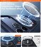 TORRAS for iPhone 17 Pro Case with Strong Magnetic Stand Fit for MagSafe MilGrade Protection Builtin Kickstand Camera Control Translucent Shockproof Slim 17 Pro Cover Ostand Deep Blue