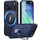 CASEKOO Black for 17 Pro Max Case with 360 Spin Magnetic Stand Camera Protection 18FT Military Grade Protection Fit for MagSafe Ring Grip Slim Matte 17 ProMax Case 69 Inch