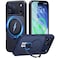CASEKOO Black for 17 Pro Max Case with 360 Spin Magnetic Stand Camera Protection 18FT Military Grade Protection Fit for MagSafe Ring Grip Slim Matte 17 ProMax Case 69 Inch
