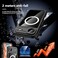GOLDJU Magnetic for iPhone Air CaseWaterproof Builtin Screen Camera ProtectorIP68 Underwater Full Body 16FT Military Dropproof Shockproof Case for iPhone 17 Air 65 Black