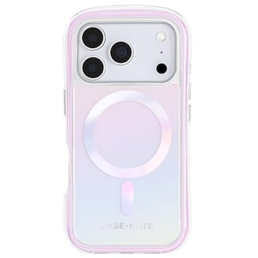 Case-Mate CaseMate Jelly Pop Soap Bubble iPhone 17 Pro Case Compatible with MagSafe Stylish Phone Case for Women with 16ft Drop Protection Premium Magnetic Cover for iPhone 17 Pro Iridescent