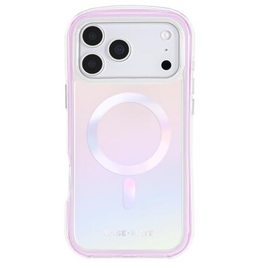 Case-Mate CaseMate Jelly Pop Soap Bubble iPhone 17 Pro Max Case Compatible with MagSafe Stylish Phone Case for Women with 16ft Drop Protection Premium Magnetic Cover for iPhone 17 Pro Max Iridescent