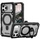 Pelican Shield iPhone 17 Pro Max Case Compatible with MagSafe Rugged Phone Case w 21ft MilitaryGrade Drop Protection Heavy Duty Phone Cover with Builtin Stand for iPhone 17 Pro Max Smoke