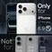 JETech Slim Case for iPhone 17 Pro Max 69Inch with Camera Lens Full Protection UltraThin Lightweight Clear Minimalist Protective Phone Cover Clear