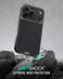 Mous for iPhone 17 Pro Max Case Compatible with MagSafe Limitless Protective Carbon Fibre Cover for iPhone 17 Pro Max Shockproof Full Camera Protection AntiScratch Back Black