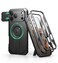Dexnor for iPhone 17 Pro Max Case 2 Front Frame Builtin Flip Camera Cover Kickstand Compatible with MagSafe HeavyDuty Shockproof Portection Case with Screen Protector 69 inch Black