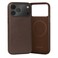 TORRO Premium Leather Case Compatible with iPhone 17 Pro 63 2025 Genuine Leather MagSafe Compatible Ultra Slim Bumper Case Dark Brown