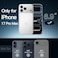 JETech Case for iPhone 17 Pro Max 69Inch NonYellowing Shockproof Phone Bumper Cover AntiScratch Clear Back Clear