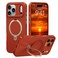 CASEKOO Twilight Orange Designed for iPhone 17 Pro Case with Spin Magnetic Stand 16FT Military Protection NonSlip Edge Fit for MagSafe Shockproof for iPhone 17 Pro Case with Stand 63