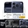 JETech Magnetic Case for iPhone 17 Pro Max 69Inch Compatible with MagSafe Camera Lens Full Protection Soft TPU Protective Phone Cover with Matte Finish Shockproof Black