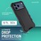 Smartish iPhone 17 Pro Max MagSafe Case Gripzilla Protective Magnetic Case for Men Rugged Tough Military Grade Heavy Duty Grip Armor Drop Tested for iPhone 17 Pro Max Black Tie Affair