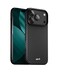 Mous for iPhone 17 Pro Case Slim Compatible with MagSafe Super Thin Magnetic Phone Cover Compatible with iPhone 17 Pro Carbon Fibre Black