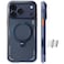 TORRAS Ostand Q3 Air for iPhone 17 Pro Case 63 with Stronger Magnetic Stand Fit for Magsafe Airbags Miltary Protection Camera Control for iPhone 17 Pro Case Shockproof Stylish Midnight Blue