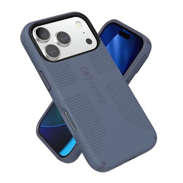 Speck CANDYSHELL Grip MS Case for iPhone 17 Pro Mystery BlueFaded Denim Slim Protective Grip Drop Protection MagSafe Compatible