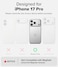 Ringke Onyx for iPhone 17 Pro Case Feels Good in The Hand Oil Dirt Resistant Individual Lens Covers for Cameras NonSlip Enhanced Grip Lightweight Cover Black