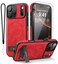 WTCASE Magnetic for iPhone 17 Pro Max Leather CaseBuiltin Invisible Stand Compatible with Magsafe Protective Slim Kickstand Phone Cover for iPhone 17 Pro MaxRed
