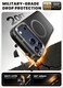 i-Blason iBlason for iPhone 17 Pro Max Case MagSafe with Stand 9H Tempered Glass Screen Protector Camera Control Button Cover MilitaryGrade Protection FullBody Heavy Duty Magnetic Case Black