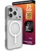 ZAGG Crystal Palace Case for iPhone 17 Pro Clear Drop Protection 13ft4m ClearGuard AntiYellowing ScratchResistant MagSafe Wireless Charging Compatible