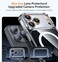 CANSHN Magnetic Compatible with iPhone 17 Pro Max Case Clear Upgraded Full Camera Protection Compatible with Magsafe NonYellowing Protective Shockproof Bumper Phone Cover 69 Inch Clear