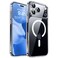 CANSHN Magnetic Compatible with iPhone 17 Pro Max Case Clear Upgraded Full Camera Protection Compatible with Magsafe NonYellowing Protective Shockproof Bumper Phone Cover 69 Inch Clear
