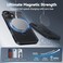 CASEKOO UltraMagnetic Stand for iPhone 17 Case Military Drop Protection Compatible with MagSafe Shockproof Translucent Slim Matte for iPhone 17 Phone Case with Ring Holder 63 Inch Black