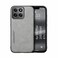 Kepuch Silklike Case Compatible for Honor 60 PlusHonor 200 SmartHonor X7c Magnetic Holder Builtin Metal Plate Cover Bumper Gray