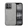 Kepuch Silklike Case Compatible for Honor 60 PlusHonor 200 SmartHonor X7c Magnetic Holder Builtin Metal Plate Cover Bumper Gray