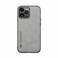 Kepuch Silklike Case for iPhone 15 Pro Max Cover Bumper Builtin Metal Plate for iPhone 15 Pro Max Gray