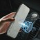 Kepuch Silklike Case for iPhone 15 Pro Max Cover Bumper Builtin Metal Plate for iPhone 15 Pro Max Gray