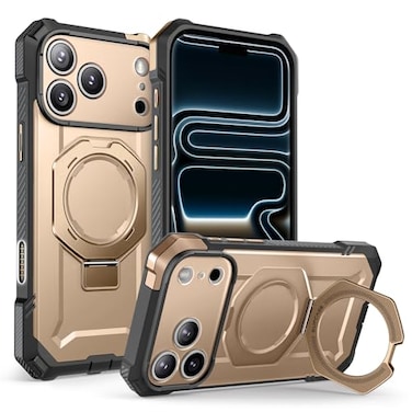 SUPCASE for iPhone 17 Pro Max Case with Kickstand Unicorn Beetle Grip Camera Control Cover Compatible with MagSafe MilitaryGrade Drop Protection Heavy Duty Magnetic Phone Case Desert