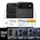 JETech Case for iPhone Air Camera Lens Full Protection Minimalist Soft TPU Protective Phone Cover with Matte Finish Shockproof 65Inch Display Black