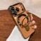 LXK Magnetic Invisible Stand for iPhone 17 Pro Max Case 69 Compatible with MagSafe MilitaryGrade Protection with Camera Protector Clear ScratchResistant Back Cover for 17 ProMax Gold