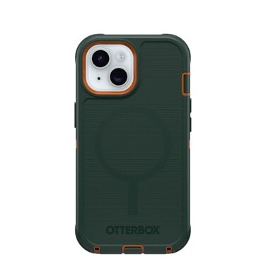 OtterBox iPhone 17e 16e 15 14 13 Defender Series for MagSafe Green Intrigue Tough Rugged Durable iPhone Case Snaps on MagSafe DualLayer Impact Absorbing iPhone Case