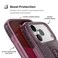 Speck CANDYSHELL Grip MS Case for iPhone 17 Pro Max Plumberry Glitter Slim Protective Grip Drop Protection MagSafe Compatible
