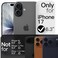 JETech Magnetic Slim Case for iPhone 17 63Inch Compatible with MagSafe UltraThin Lightweight Minimalist Phone Cover with Matte Finish and Full Camera Lens Protection Black