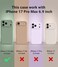 OTOFLY Magnetic for iPhone 17 Pro Max CaseCompatible with MagsafeClassic Liquid Silicone Mobile Phone CaseIntegrated Camera Control ButtonAntiScratch Microfiber Lining Orange