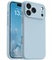OTOFLY Magnetic for iPhone 17 Pro CaseCompatible with MagsafeClassic Liquid Silicone Mobile Phone CaseIntegrated Camera Control ButtonAntiScratch Microfiber Lining Baby Blue