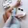 Flaunt Official Square Protective Case Compatible with iPhone 17 Pro Max Compatible with MagSafe Wireless Charging DropTested Shockproof ICY Blue Pearl