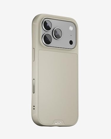 Mous for iPhone 17 Pro Max Case Compatible with MagSafe Limitless Protective Magnetic Cover for iPhone 17 Pro Max Shockproof Full Camera Protection AntiScratch Back Stone