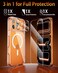 Saiuxiu for iPhone 17 Pro Max Case Compatible with MagSafe Magnetic Slim Cover AntiYellowing Shockproof Full Camera Protection Includes Screen Lens Protectors Clear Protective Case